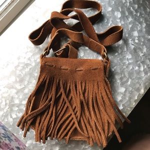 Minnetonka Leather Crossbody Purse